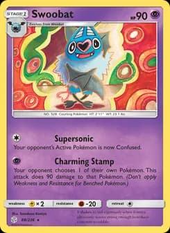 Swoobat — Cosmic Eclipse — Rare