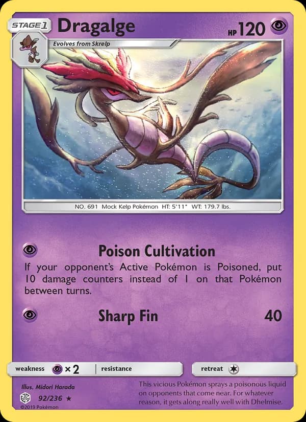 Dragalge — Cosmic Eclipse, Rare