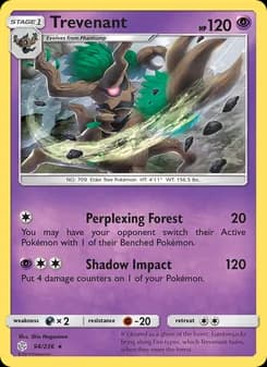 Trevenant — Cosmic Eclipse — Rare