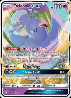 Oricorio GX — Cosmic Eclipse — Ultra Rare