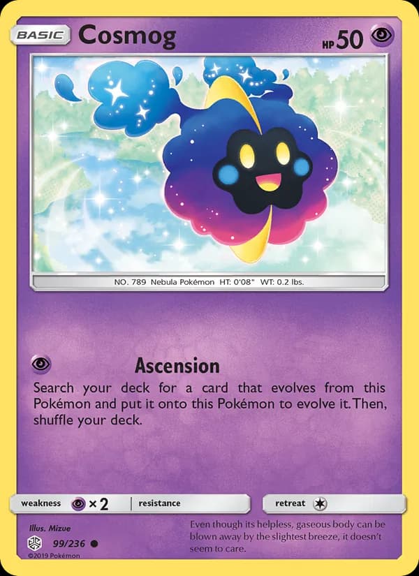 Cosmog — Cosmic Eclipse, Common