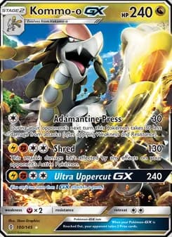 Kommo-o GX — Guardians Rising — Ultra Rare