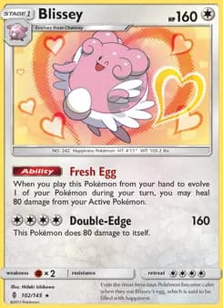 Blissey — Guardians Rising — Rare