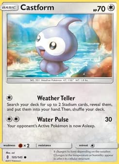 Castform — Guardians Rising — Common