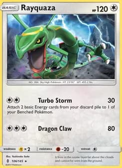 Rayquaza — Guardians Rising — Rare