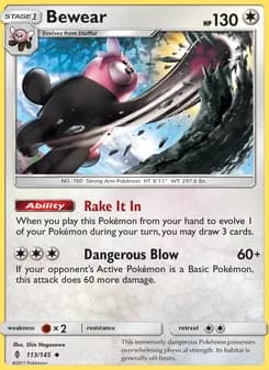 Bewear — Guardians Rising — Uncommon