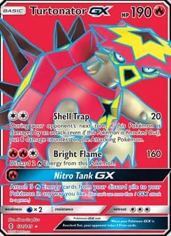 Turtonator GX — Guardians Rising — Ultra Rare