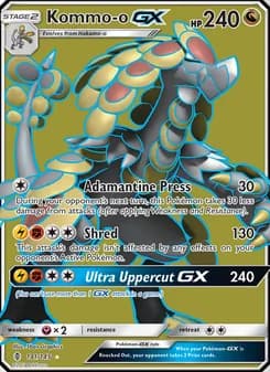 Kommo-o GX — Guardians Rising — Ultra Rare