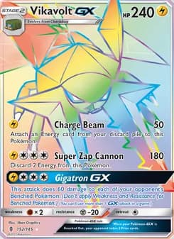 Vikavolt GX — Guardians Rising — Secret Rare