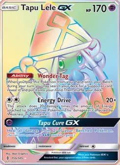 Tapu Lele GX — Guardians Rising — Secret Rare