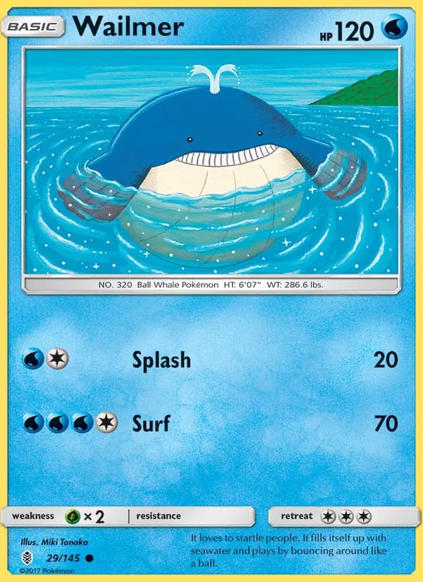 Wailmer — Guardians Rising, Common