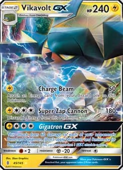 Vikavolt GX — Guardians Rising — Ultra Rare