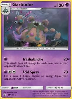 Garbodor — Guardians Rising — Rare