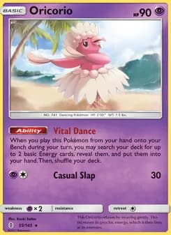 Oricorio — Guardians Rising — Rare