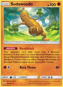 Sudowoodo — Guardians Rising — Uncommon