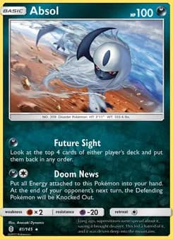 Absol — Guardians Rising — Rare