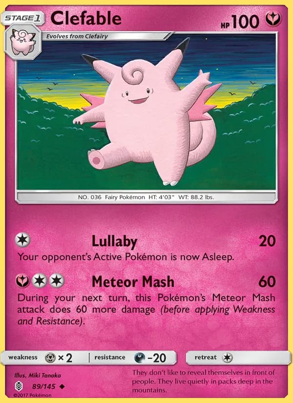 Clefable — Guardians Rising, Uncommon