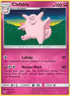 Clefable — Guardians Rising — Uncommon