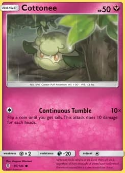 Cottonee — Guardians Rising — Common