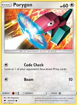 Porygon — Burning Shadows — Common