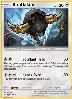 Bouffalant — Burning Shadows — Uncommon