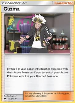 Guzma — Burning Shadows — Uncommon