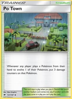 Po Town — Burning Shadows — Uncommon