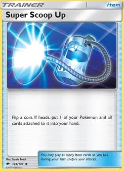 Super Scoop Up — Burning Shadows — Uncommon