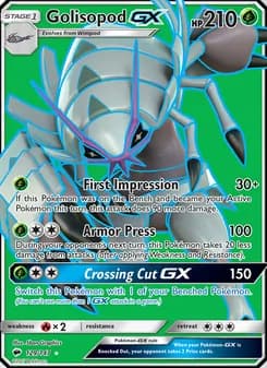Golisopod GX — Burning Shadows — Ultra Rare