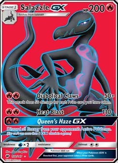 Salazzle GX — Burning Shadows — Ultra Rare