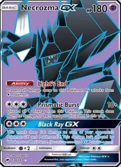 Necrozma GX — Burning Shadows — Ultra Rare