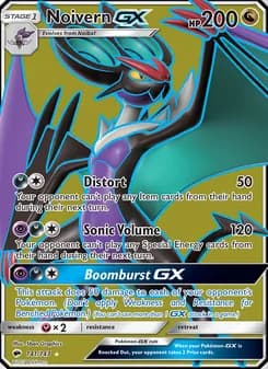 Noivern GX — Burning Shadows — Ultra Rare