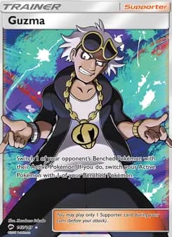 Guzma — Burning Shadows — Ultra Rare