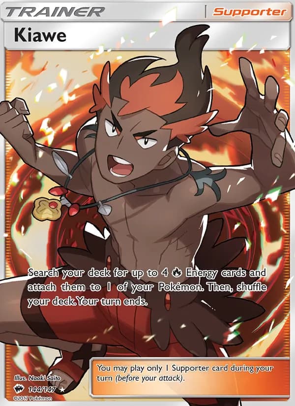 Kiawe — Burning Shadows, Ultra Rare