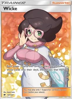 Wicke — Burning Shadows — Ultra Rare