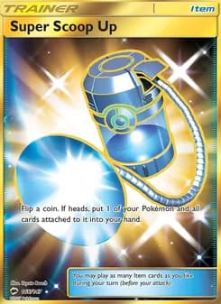 Super Scoop Up — Burning Shadows — Secret Rare