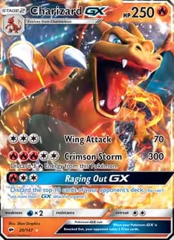 Charizard GX — Burning Shadows — Ultra Rare
