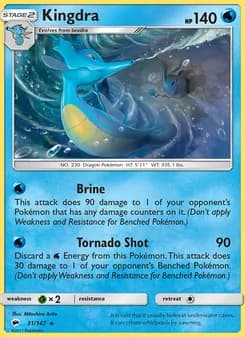 Kingdra — Burning Shadows — Rare