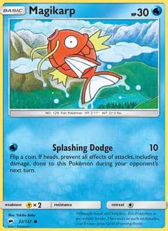 Magikarp — Burning Shadows — Common