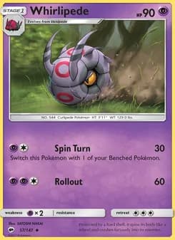 Whirlipede — Burning Shadows — Uncommon