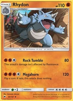 Rhydon — Burning Shadows — Uncommon