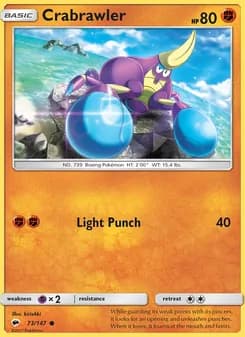 Crabrawler — Burning Shadows — Common