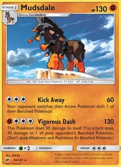 Mudsdale — Burning Shadows — Rare
