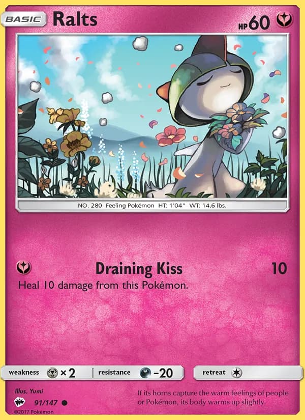 Ralts — Burning Shadows, Common