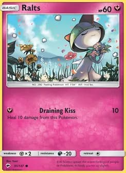 Ralts — Burning Shadows — Common