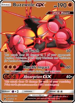 Buzzwole GX — Crimson Invasion — Ultra Rare