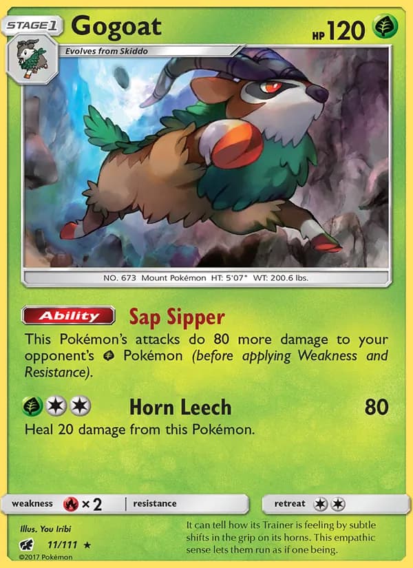 Gogoat — Crimson Invasion, Rare