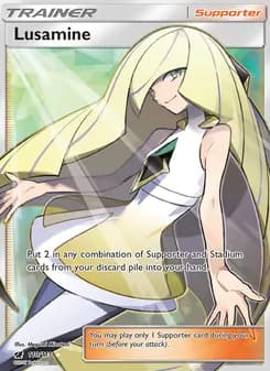 Lusamine — Crimson Invasion — Ultra Rare