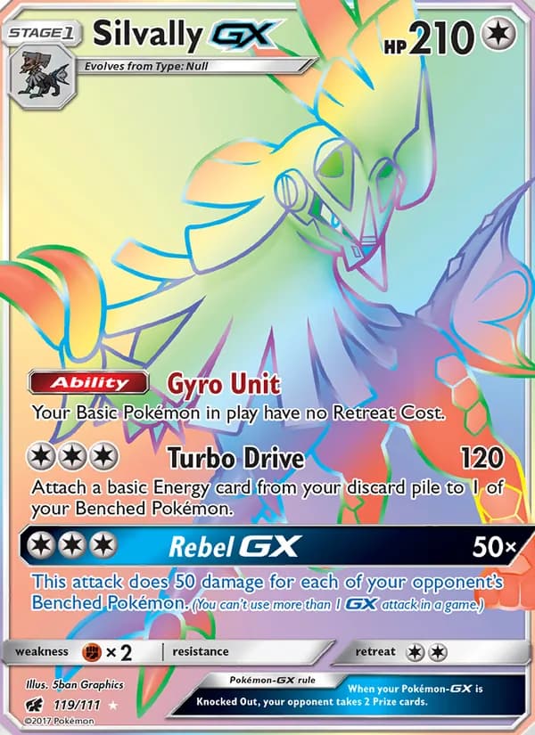 Silvally GX — Crimson Invasion, Secret Rare