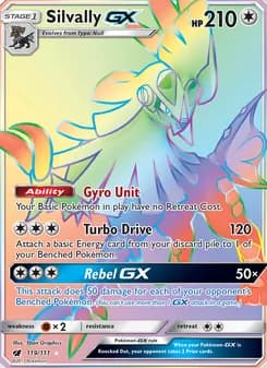 Silvally GX — Crimson Invasion — Secret Rare